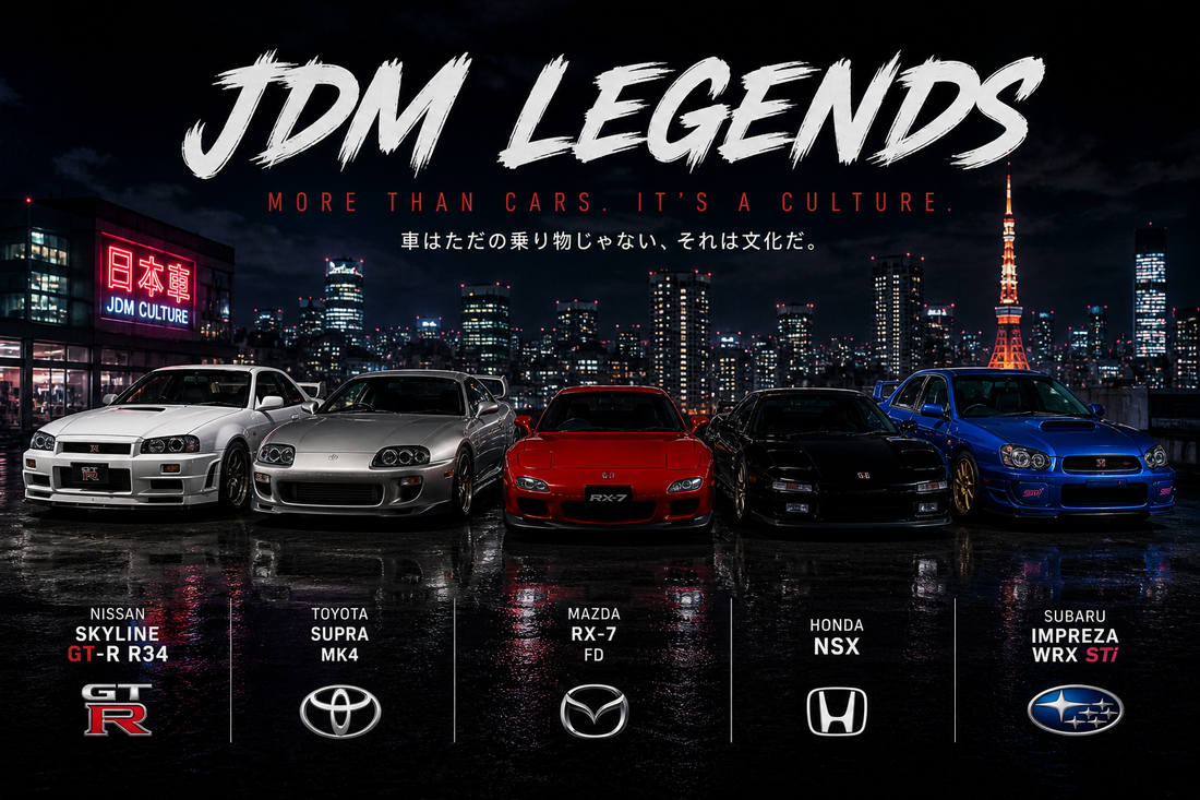 🏁 JDM Cars: More Than Machines: It’s a Culture