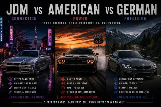 JDM vs American vs German Cars: Which Car Culture Wins?