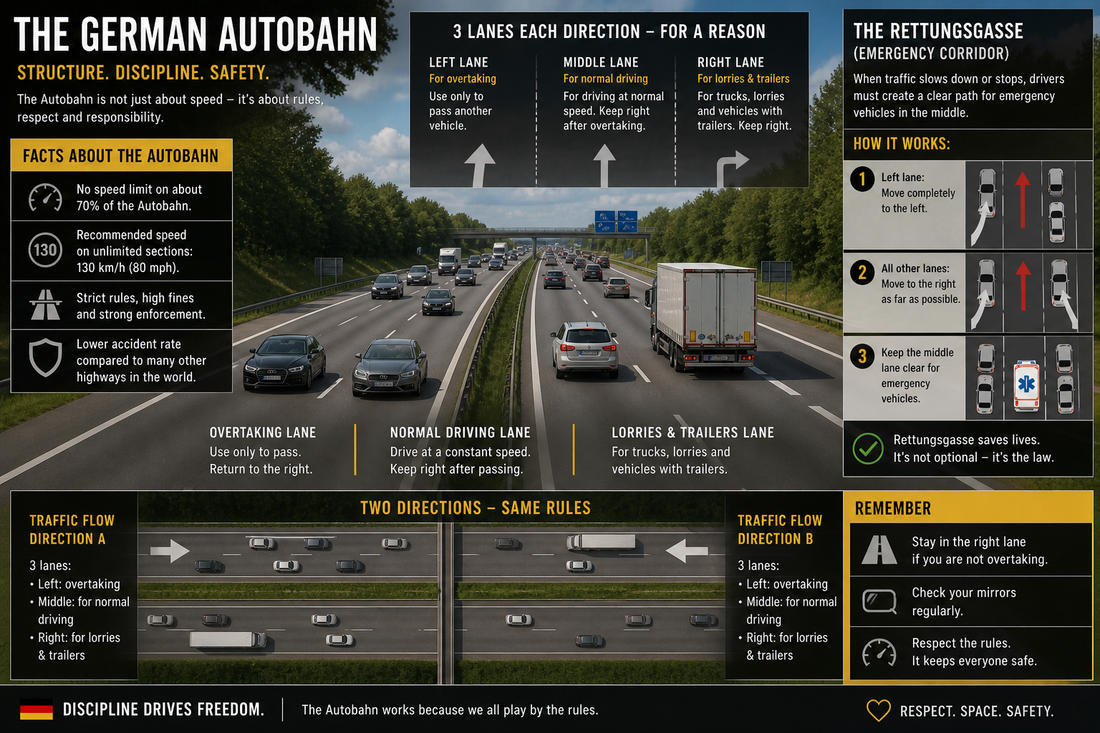 German Autobahn: Myths, Facts & The Truth About Unlimited Speed