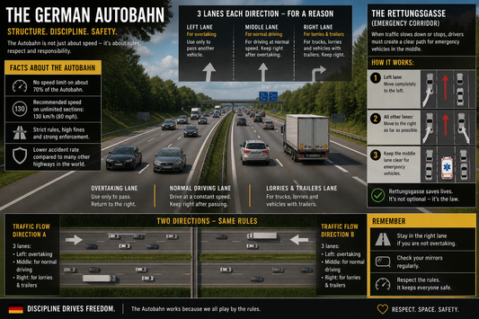 German Autobahn: Myths, Facts & The Truth About Unlimited Speed