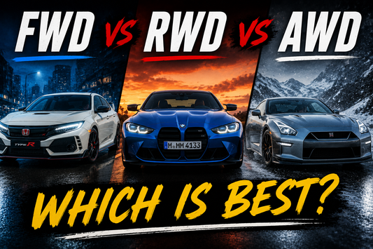 FWD vs RWD vs AWD: Which Drivetrain Is Best?