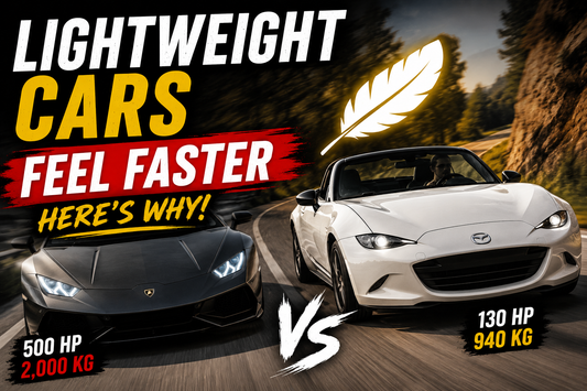 Why Lightweight Cars Feel Faster Than They Really Are