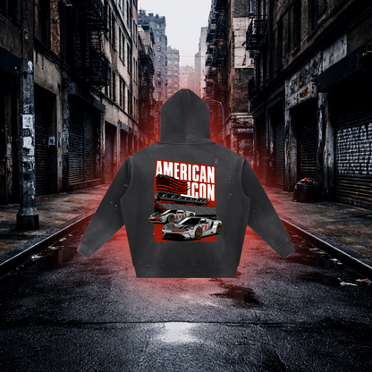 American Icon Performance Hoodie, Muscle & Motorsport Streetwear Hoodie