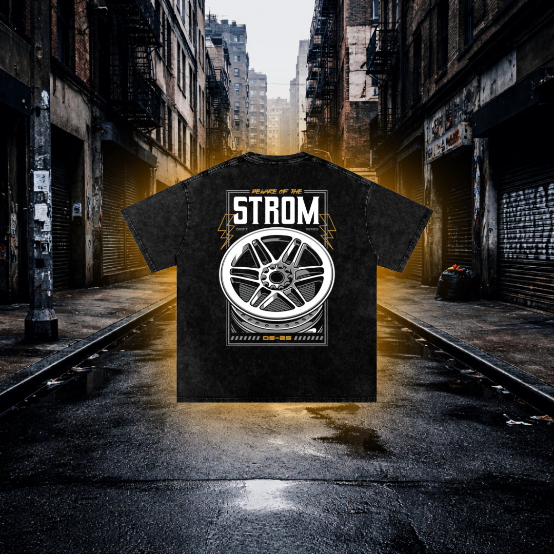 Beware of the STROM Wheels Inspired T-Shirt – Premium Automotive Streetwear Tee T-Shirt