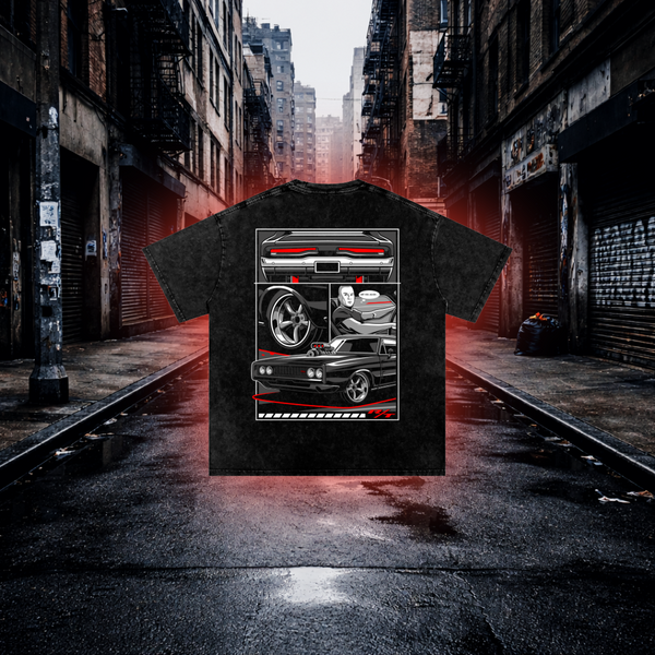 Dominic Toretto Inspired Muscle Car T-Shirt – “See You Again” Streetwear Tee T-Shirt