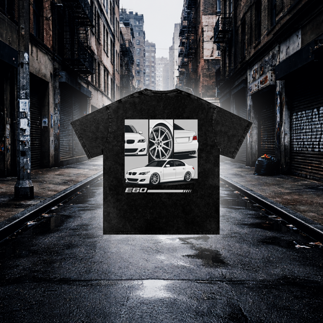 E60 Inspired T-Shirt – Underrated German Power Streetwear T-Shirt