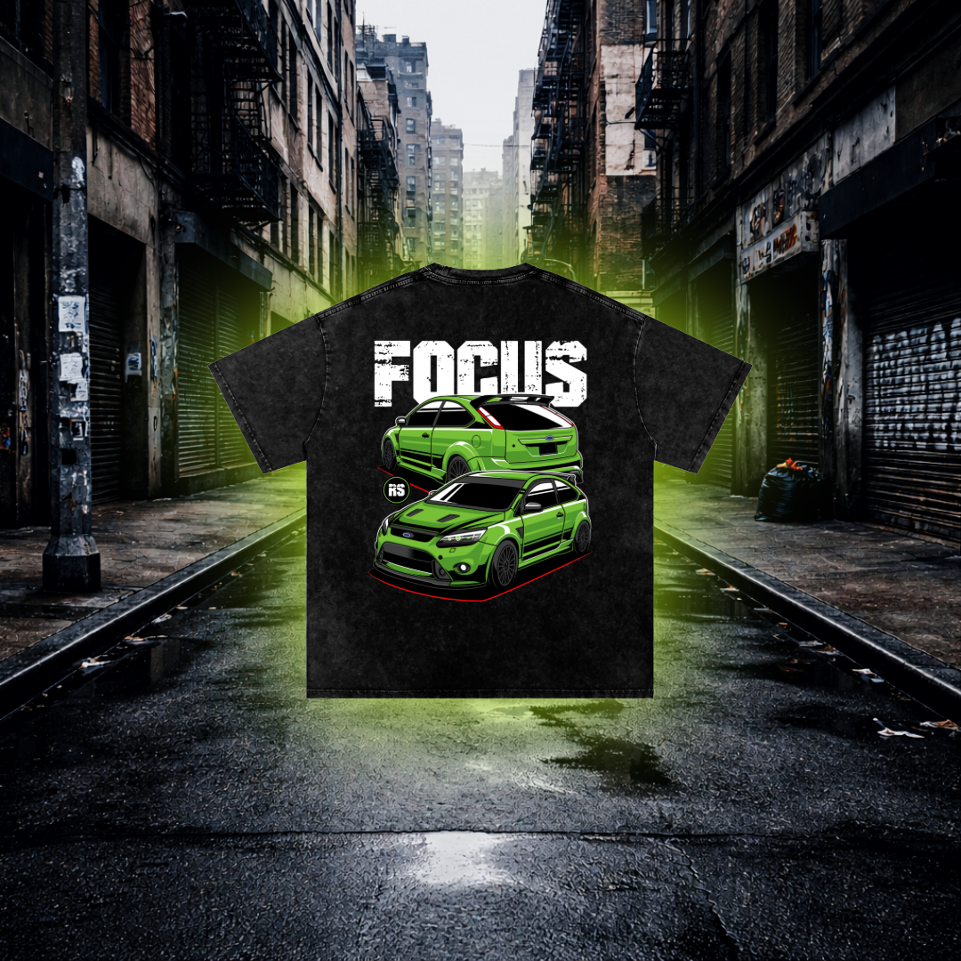 Focus RS Inspired Hot Hatch T-Shirt – Premium Car Streetwear Graphic Tee T-Shirt