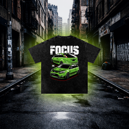 Focus RS Inspired Hot Hatch T-Shirt – Premium Car Streetwear Graphic Tee T-Shirt