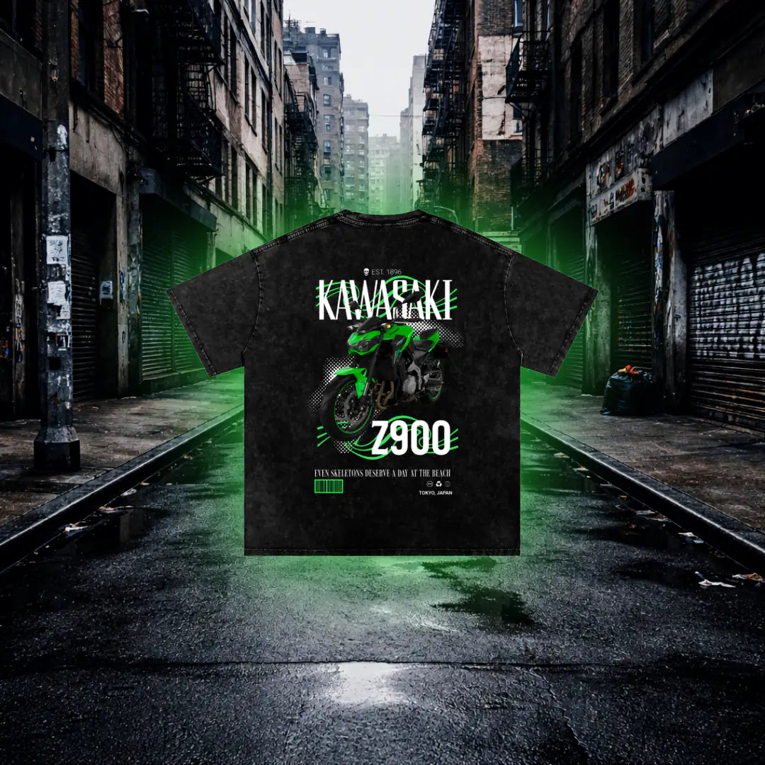Z900 Inspired Naked Bike T-Shirt Premium Biker Streetwear Graphic Tee - RevQor