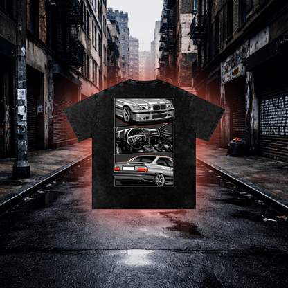 Legend  Comic Style Sedan Coupe Oversized T-Shirt – Retro Performance Car Tee - RevQor Legend  Comic Style Sedan Coupe Oversized T-Shirt – Retro Performance Car Tee T-Shirt