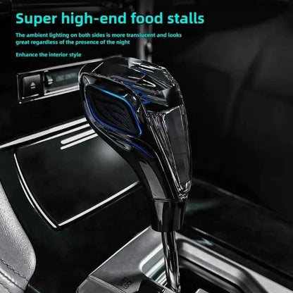 New Crystal Multicolor LED Light Car Gear Shift Knob Universal Modified Lever Handball for Toyota for Mazda for Mitsubishi Etc
