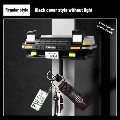 Car Headlight Key Holder Decor Creative Senior Key Hanger Wall-mounted Home Key Hooks Room Wall Decoration Enthusiasts Gift