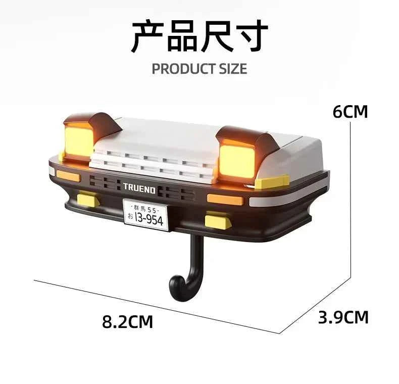 Car Headlight Key Holder Decor Creative Senior Key Hanger Wall-mounted Home Key Hooks Room Wall Decoration Enthusiasts Gift