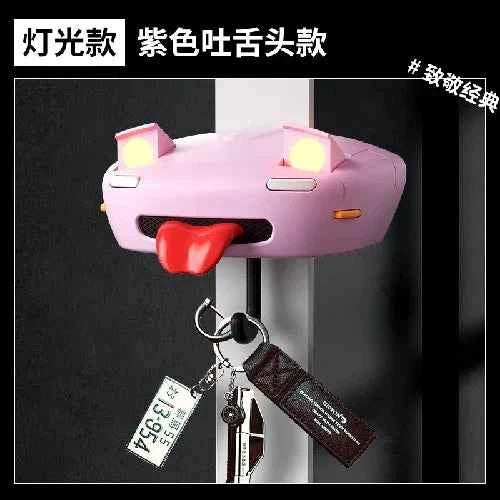 Car Headlight Key Holder Decor Creative Senior Key Hanger Wall-mounted Home Key Hooks Room Wall Decoration Enthusiasts Gift