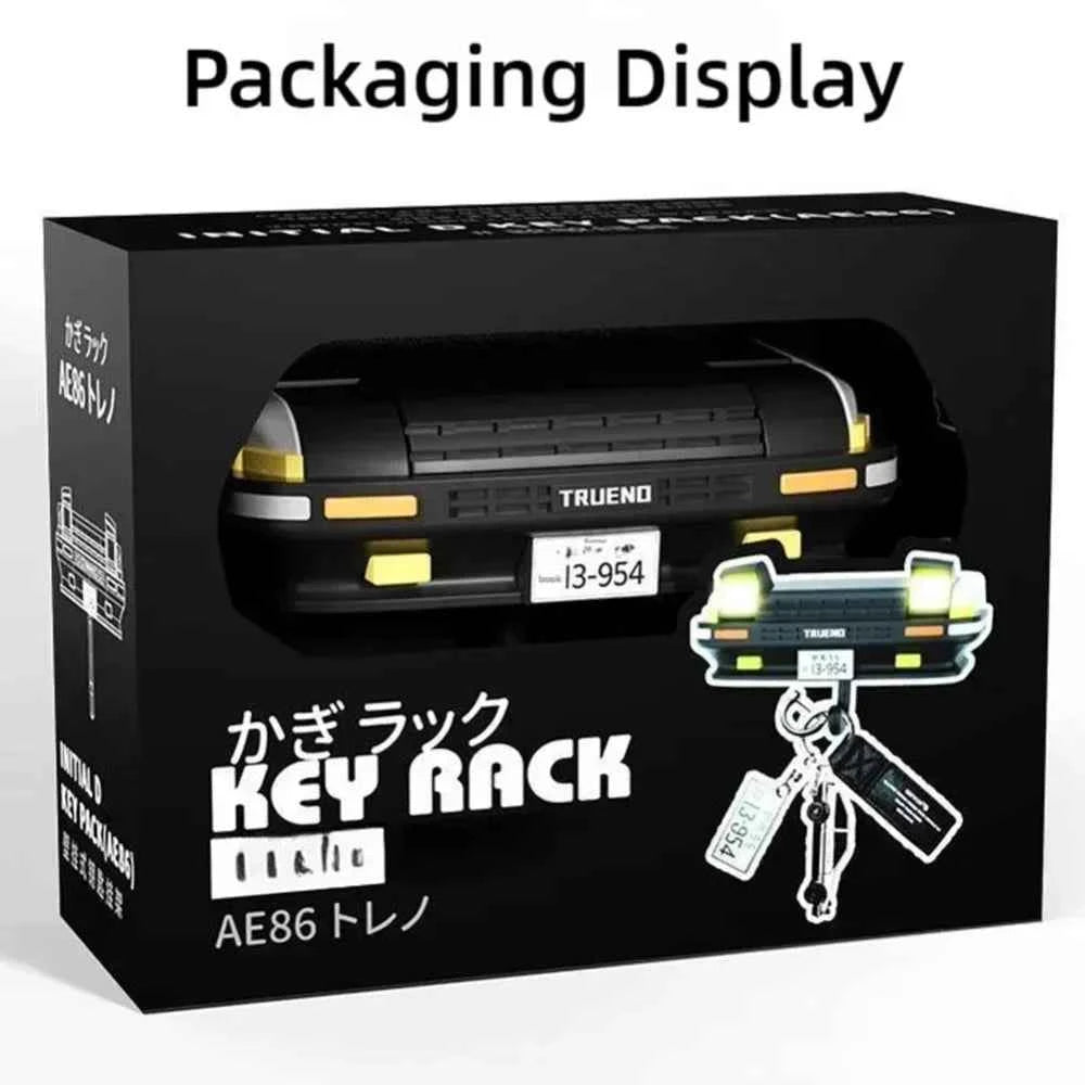 Car Headlight Key Holder Decor Creative Senior Key Hanger Wall-mounted Home Key Hooks Room Wall Decoration Enthusiasts Gift