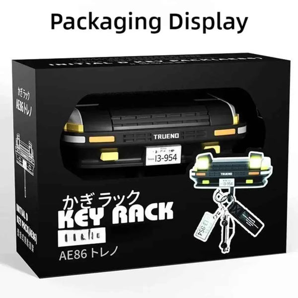 Car Headlight Key Holder Decor Creative Senior Key Hanger Wall-mounted Home Key Hooks Room Wall Decoration Enthusiasts Gift