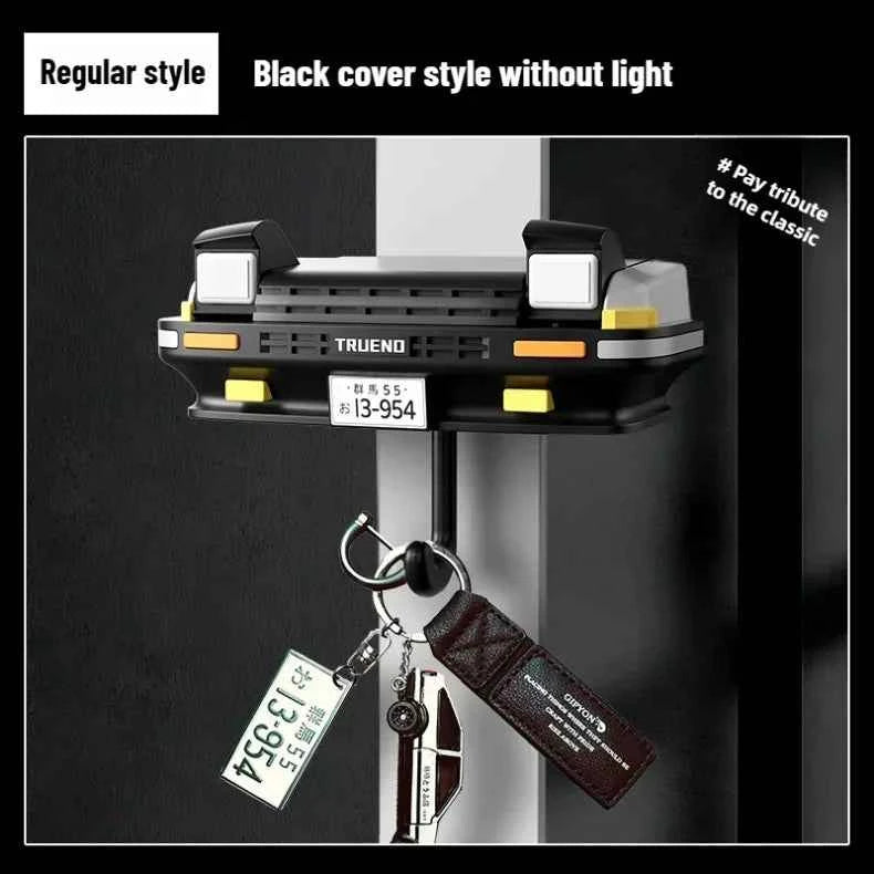 Car Headlight Key Holder Decor Creative Senior Key Hanger Wall-mounted Home Key Hooks Room Wall Decoration Enthusiasts Gift
