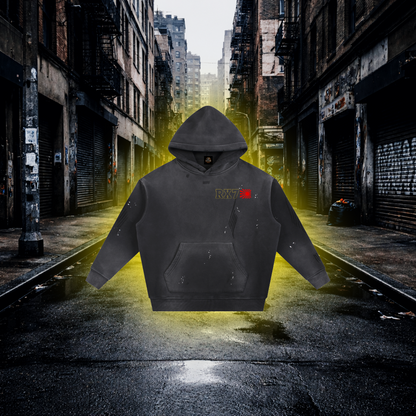 Rising Sun Drift Oversized Hoodie – Japanese Car Culture Streetwear Hoodie