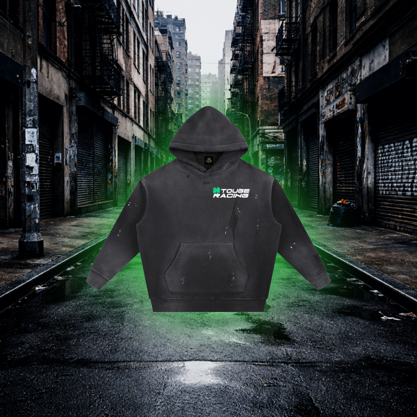 Touge Racing Drift Oversized Hoodie – Mountain Pass Streetwear Hoodie