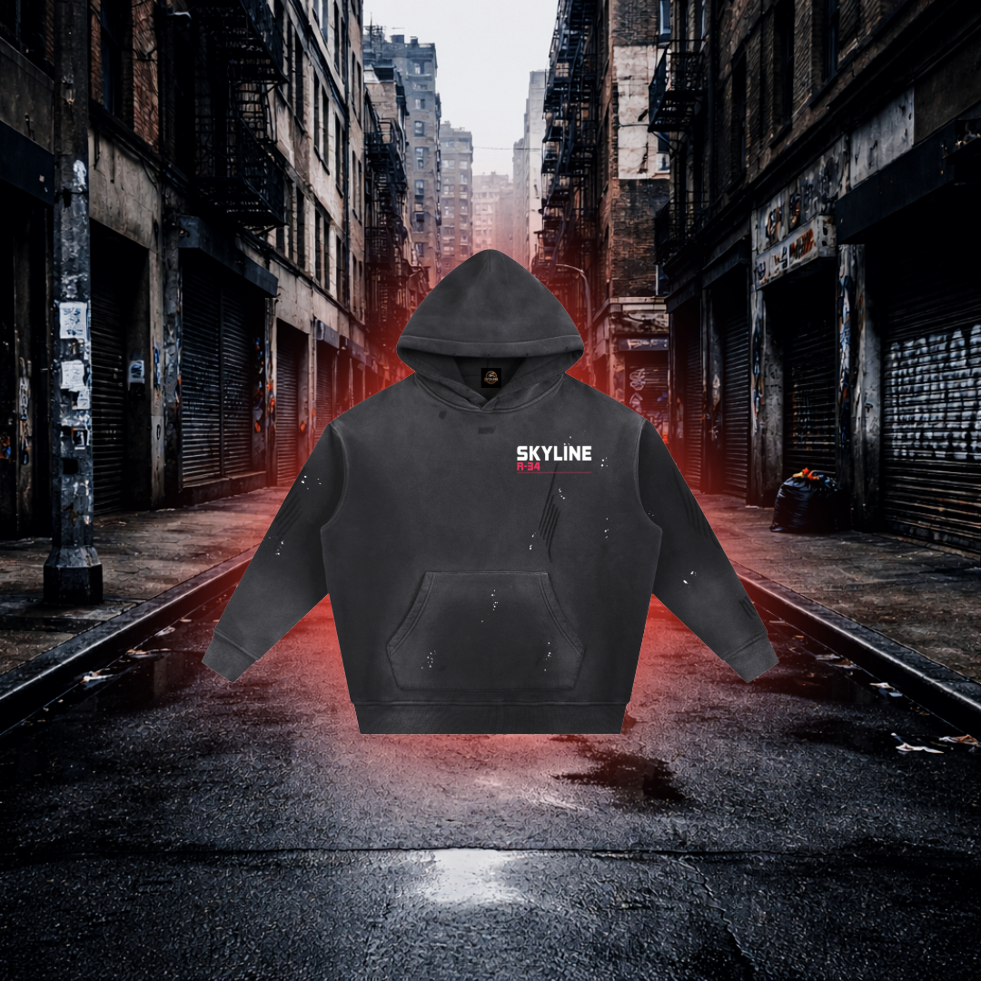 Turbo Build Legends Oversized Hoodie – Performance Car Culture Streetwear Hoodie