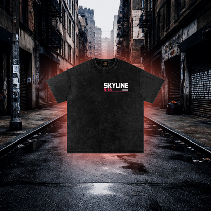 Skyline Midnight Invaders Oversized T-Shirt – Street Racing Culture Tee - RevQor Skyline Midnight Invaders Oversized T-Shirt – Street Racing Culture Tee T-Shirt