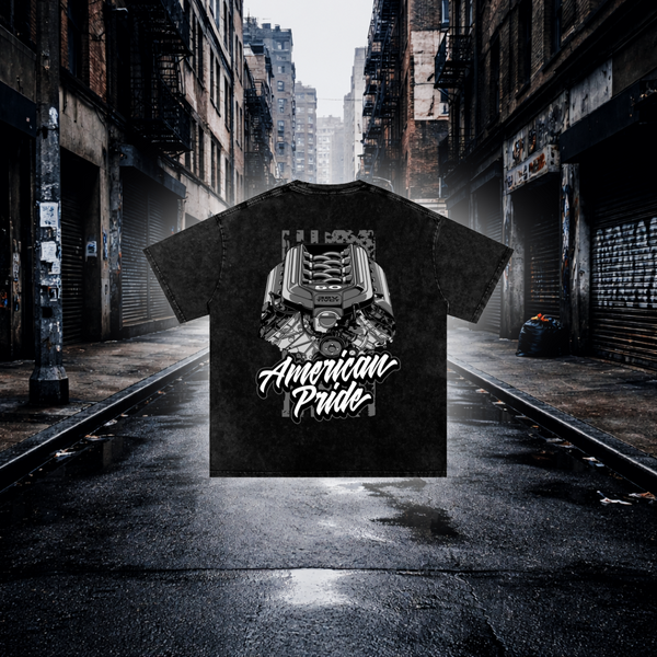 V8 Engine Inspired American Muscle T-Shirt – Premium Car Streetwear Graphic Tee T-Shirt