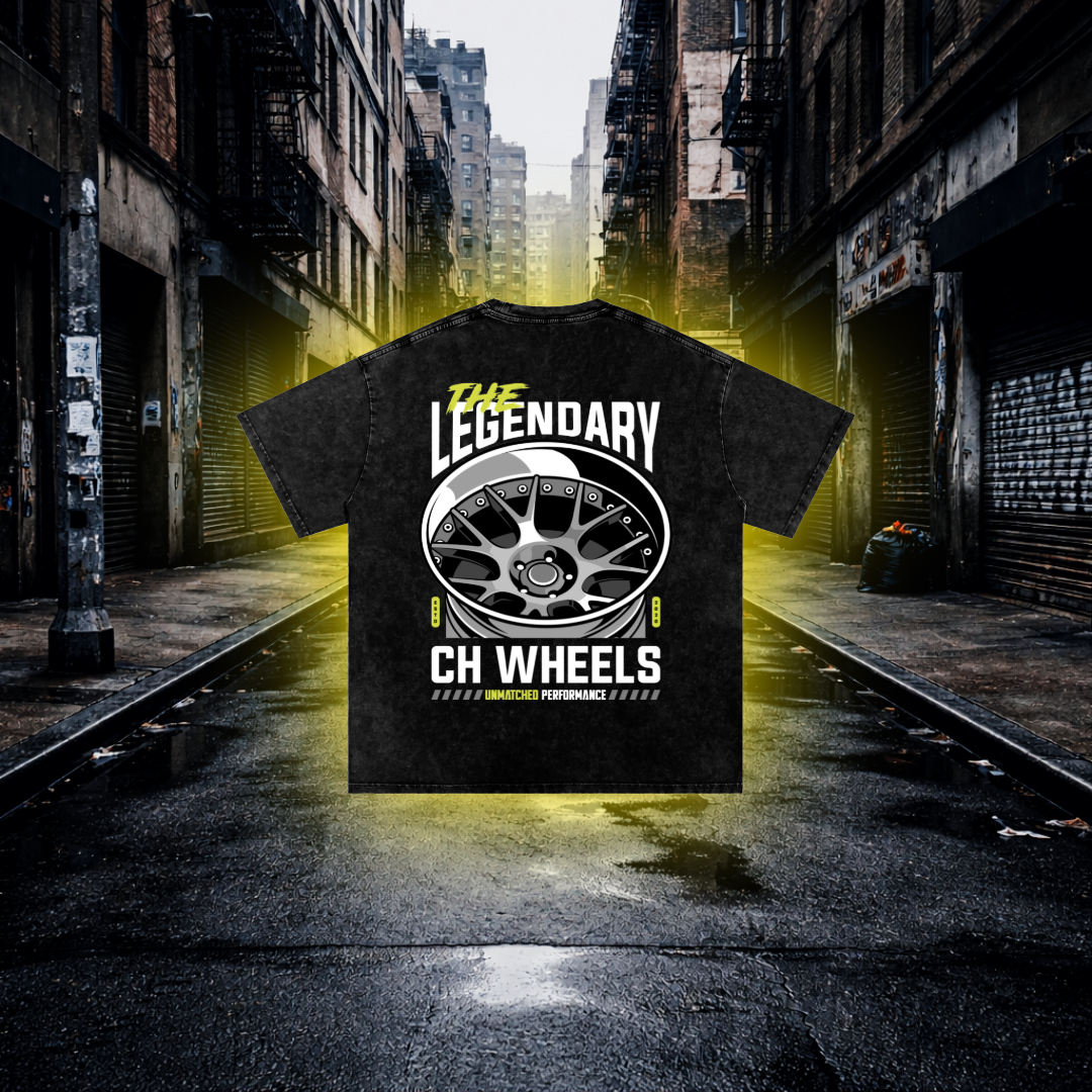 CH Wheels Inspired Car Culture T-Shirt – Premium Automotive Streetwear Tee T-Shirt