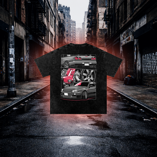 Turbo Build Legends Oversized T-Shirt – Performance Car Culture Tee - RevQor Turbo Build Legends Oversized T-Shirt – Performance Car Culture Tee T-Shirt