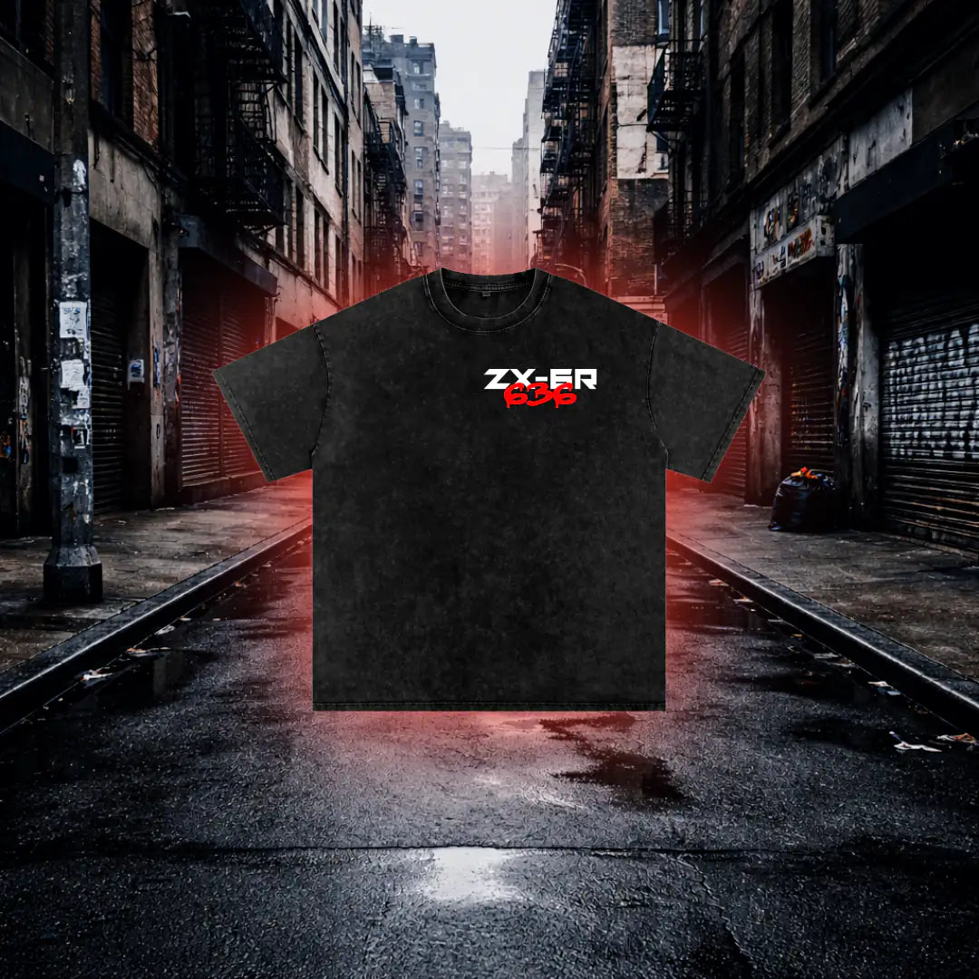 ZX-6R Inspired Sport Bike T-Shirt – Premium Biker Streetwear Graphic Tee - RevQor